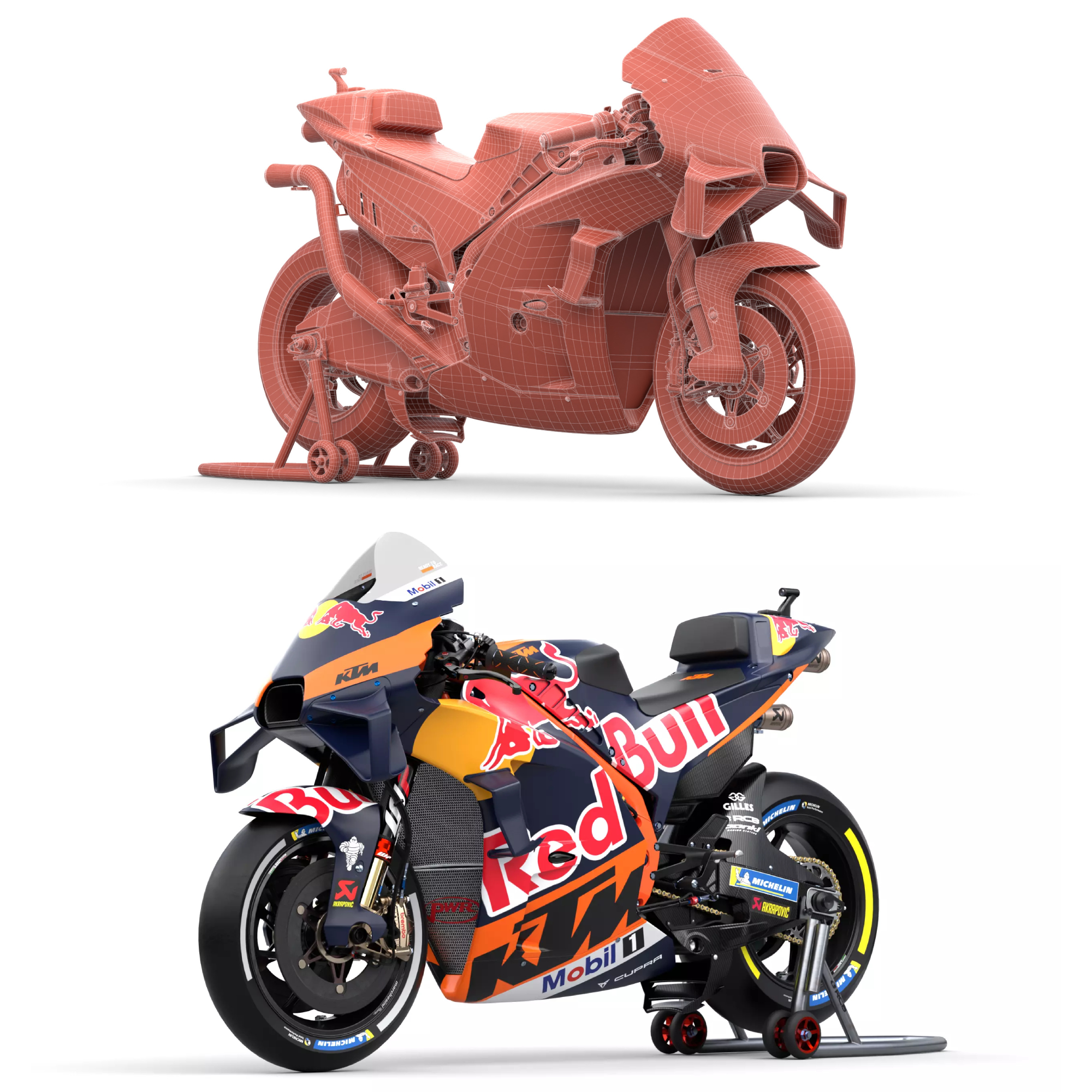 3D Model - MotoGP